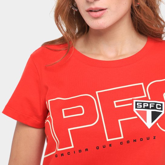 Camiseta São Paulo Feminina