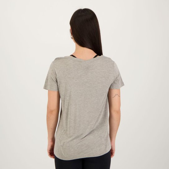 Camiseta São Paulo Gold Feminina Cinza