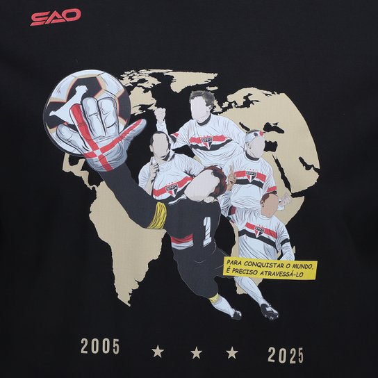 Camiseta São Paulo Heróis do Tri Masculina