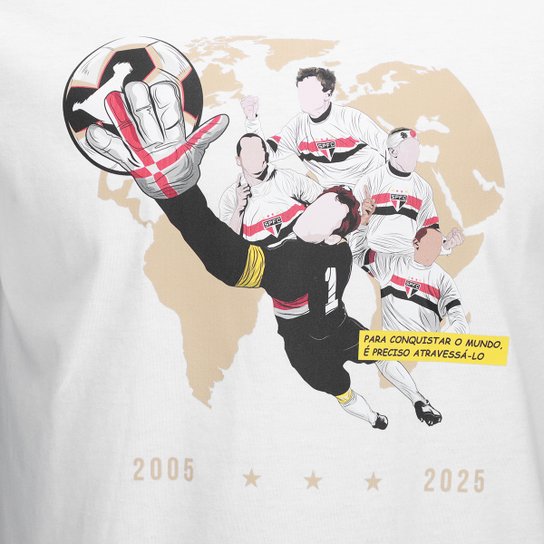 Camiseta São Paulo Heróis do Tri Masculina