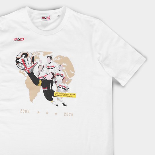 Camiseta São Paulo Heróis do Tri Masculina