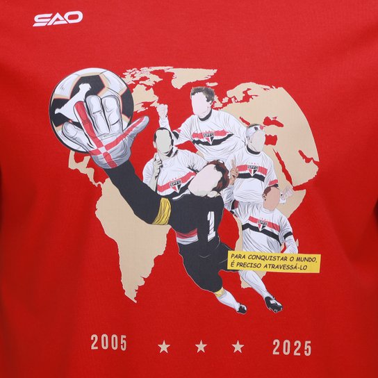 Camiseta São Paulo Heróis do Tri Masculina
