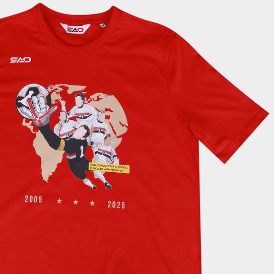 Camiseta São Paulo Heróis do Tri Masculina