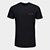 Camiseta São Paulo Hino Masculina - Preto