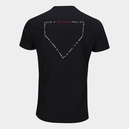 Camiseta São Paulo Hino Masculina