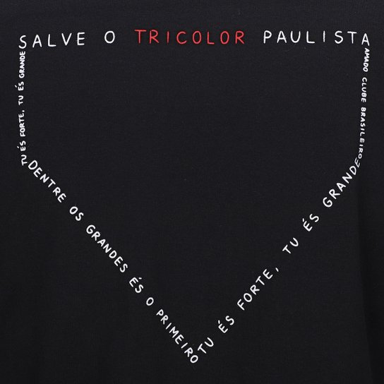 Camiseta São Paulo Hino Masculina