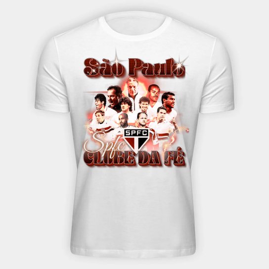 Camiseta São Paulo História Clube da Fé Graphic