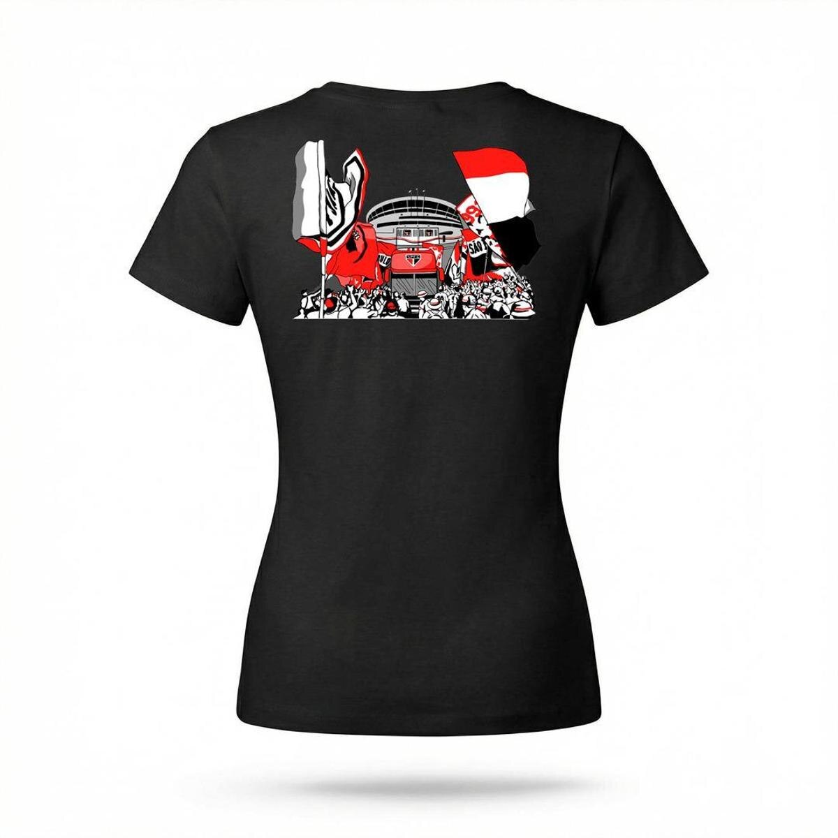 Camiseta São Paulo | HOJE NÃO POSSO - GB - Feminina | Zé Carretilha — foto 2