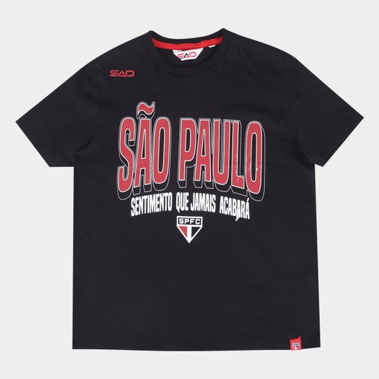 Camiseta São Paulo Infantil Casual