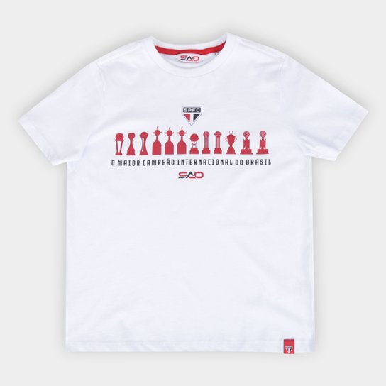 Camiseta São Paulo Infantil Taças