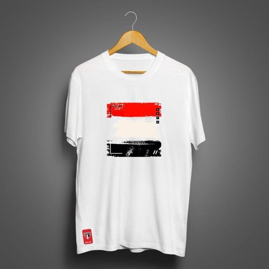 Camiseta São Paulo Masculina Zé Carretilha Bandeira SPFC