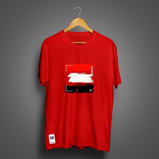 Camiseta São Paulo Masculina Zé Carretilha Bandeira SPFC
