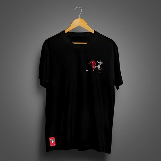 Camiseta São Paulo Masculina Zé Carretilha Carrinho Na Bola - M. Trajano SPFC