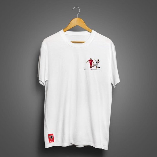 Camiseta São Paulo Masculina Zé Carretilha Carrinho Na Bola - M. Trajano SPFC