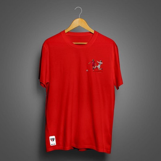 Camiseta São Paulo Masculina Zé Carretilha Carrinho Na Bola - M. Trajano SPFC