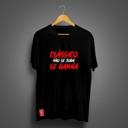 Camiseta São Paulo Masculina Zé Carretilha Clássico Não Se Joga SPFC