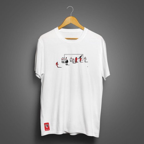 Camiseta São Paulo Masculina Zé Carretilha Defesa Mitológica - M. Trajano SPFC
