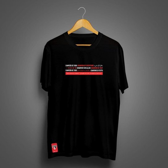 Camiseta São Paulo Masculina Zé Carretilha Dialetos SPFC