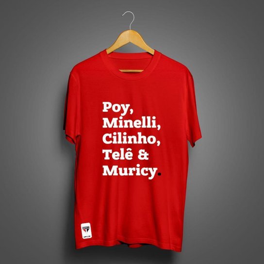 Camiseta São Paulo Masculina Zé Carretilha Professores SPFC