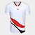 Camiseta São Paulo Morumbis Gola Tricolor Masculina - Branco