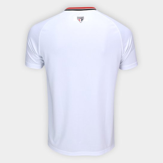Camiseta São Paulo Morumbis Gola Tricolor Masculina
