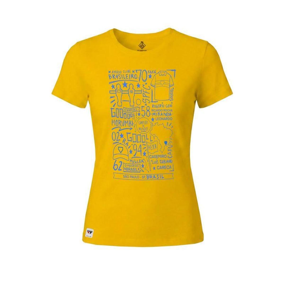 Camiseta São Paulo | NOOD COPA - Feminina | Zé Carretilha