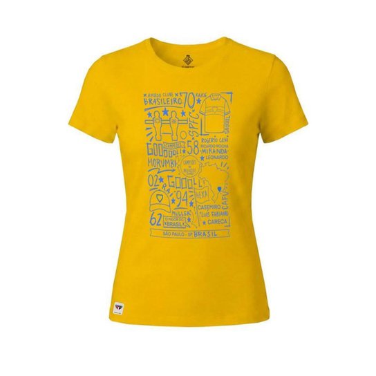 Camiseta São Paulo | NOOD COPA - Feminina | Zé Carretilha
