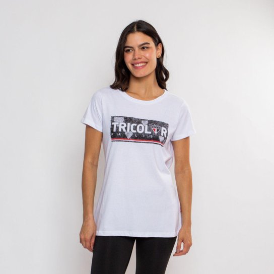 Camiseta São Paulo Oficial Tricolor Paulista