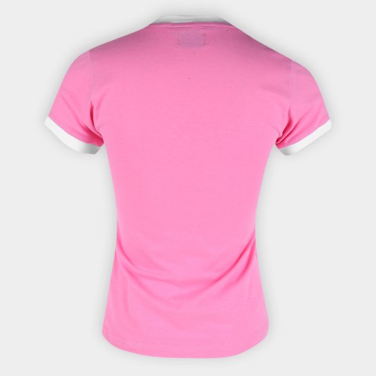 Camiseta São Paulo Outubro Rosa Retrô Mania Feminina