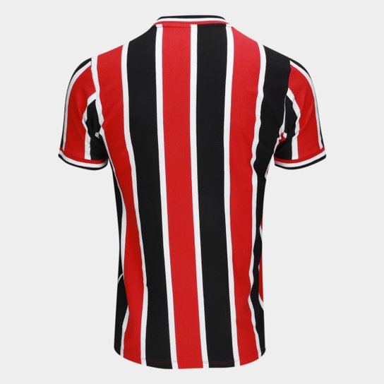 Camiseta São Paulo RetrôMania 1969 Listrada Masculina