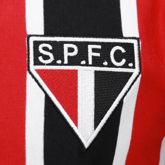 Camiseta São Paulo RetrôMania 1969 Listrada Masculina