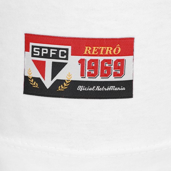 Camiseta São Paulo RetrôMania 1969 Masculina