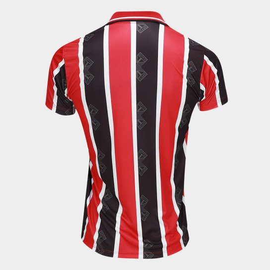 Camiseta São Paulo RetrôMania 1994 Listrada Masculina