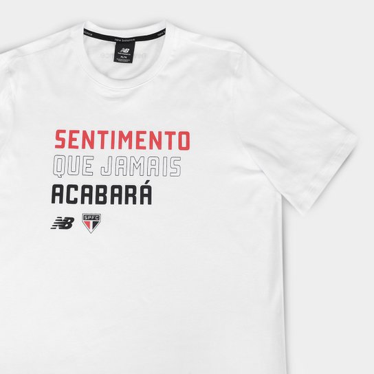 Camiseta São Paulo Sentimento New Balance Masculina