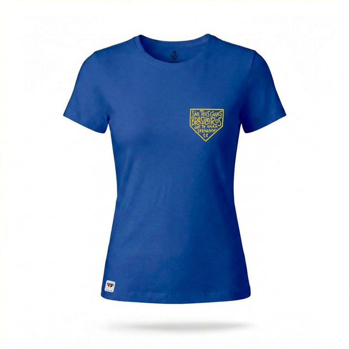 Camiseta São Paulo | SÍMBOLO COPA - Feminina | Zé Carretilha
