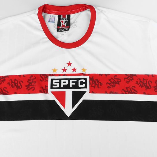 Camiseta São Paulo Stencil Masculina