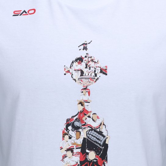 Camiseta São Paulo Taça Libertadores Masculina