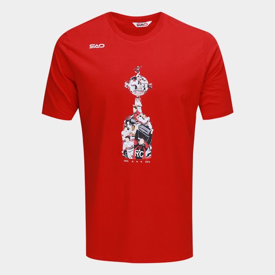 Camiseta São Paulo Taça Libertadores Masculina