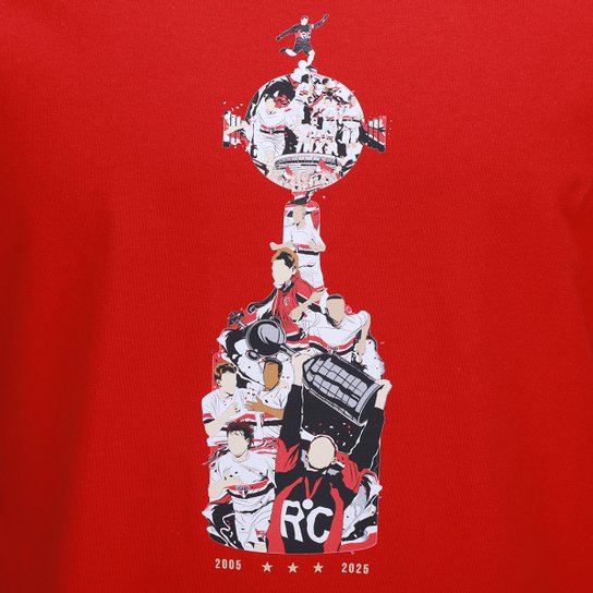 Camiseta São Paulo Taça Libertadores Masculina