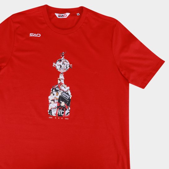 Camiseta São Paulo Taça Libertadores Masculina