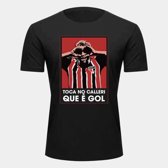 Camiseta São Paulo Toca no Calleri Que É Gol