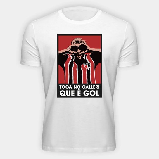 Camiseta São Paulo Toca no Calleri Que É Gol