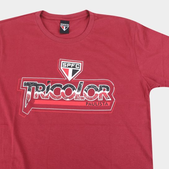 Camiseta São Paulo Tricolor Paulista Masculina