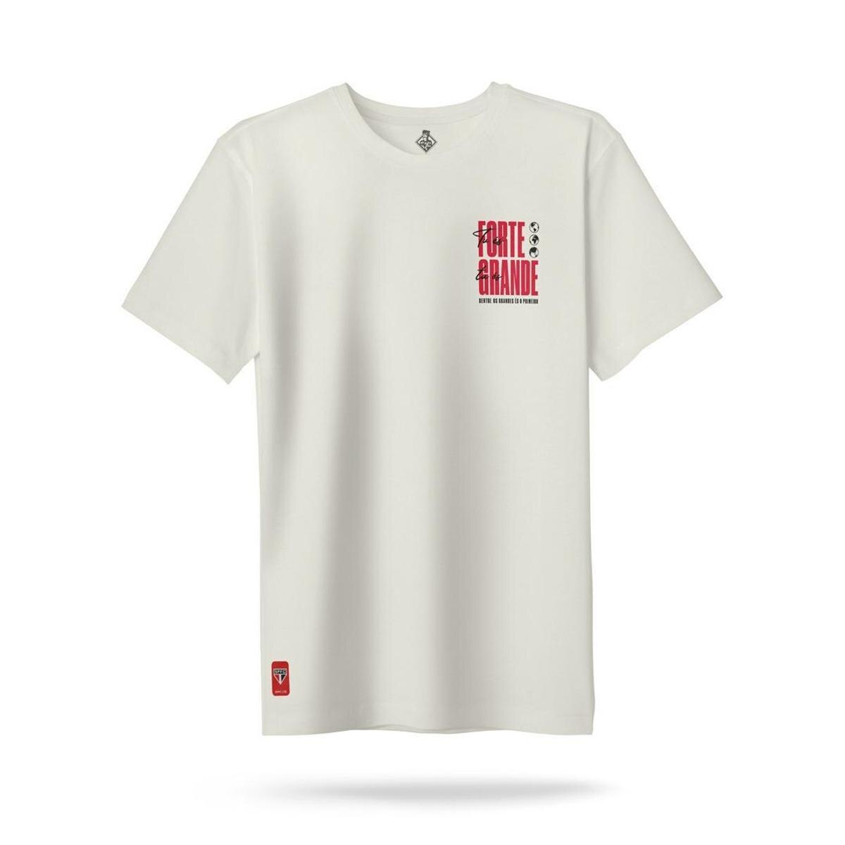 Camiseta São Paulo | TÚ ÉS FORTE - Masculina | Zé Carretilha