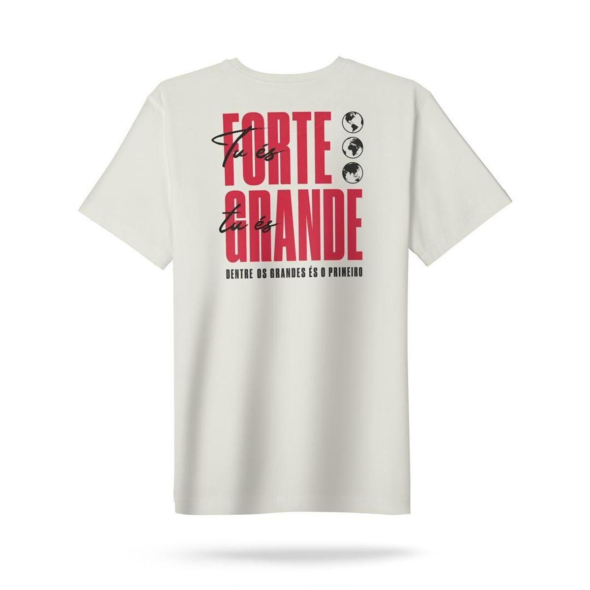 Camiseta São Paulo | TÚ ÉS FORTE - Masculina | Zé Carretilha — foto 2