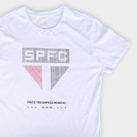 Camiseta São Paulo Único Tri Mundial Masculina