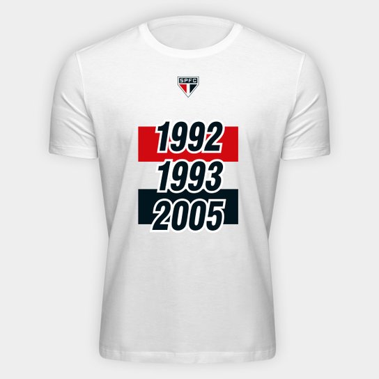Camiseta SPFC Tri 92 93 05 Masculina