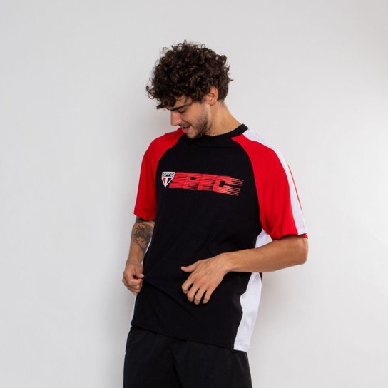 Camiseta Surf Center Street São Paulo SPFC Masculina
