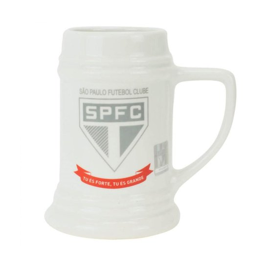 Caneca Branca 500ml - São Paulo SPFC
