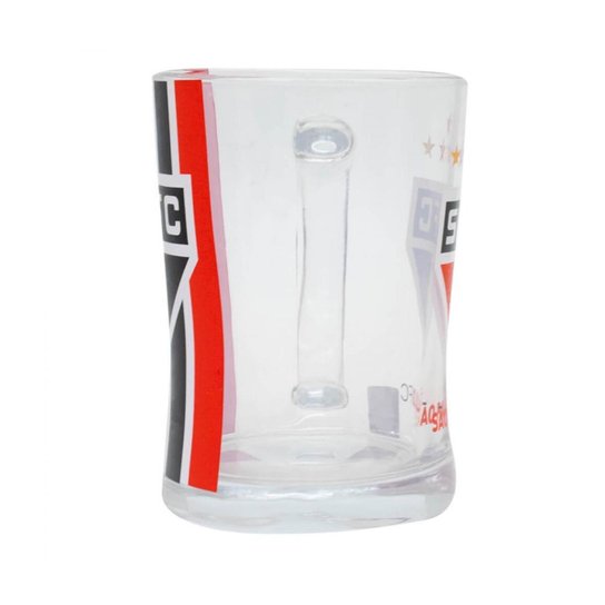 Caneca De Vidro Gigante 660ml - São Paulo SPFC